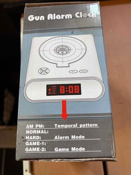 Photo of free Gun Alarm Clock (Lambs Green RH12) #2