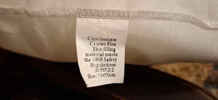 Photo of free Cushion, no cover (Harrogate HG1) #2