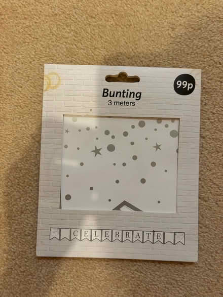 Photo of free Bunting (Orwell SG8) #1