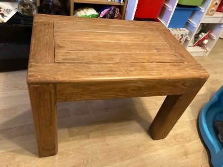 Photo of free Wood coffee table (Bradley Stoke) #3