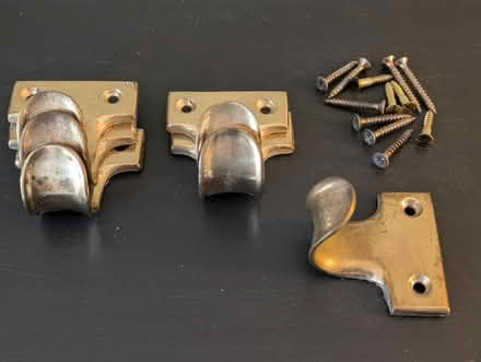 Photo of free Sash window security bolts and window pulls. (University Area RG6) #1