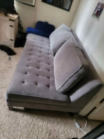 Photo of free Grey couch (Goleta off Winchester) #3