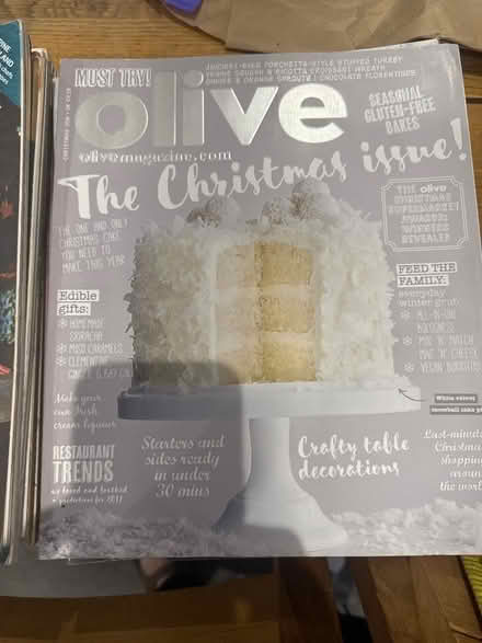 Photo of free Jamie & Olive cookery magazines inc. Christmas editions (Whiteway) #2