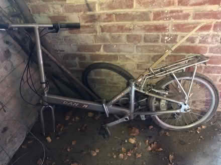 Photo of free Folding bike missing seat n post (Mount pleasant) #1