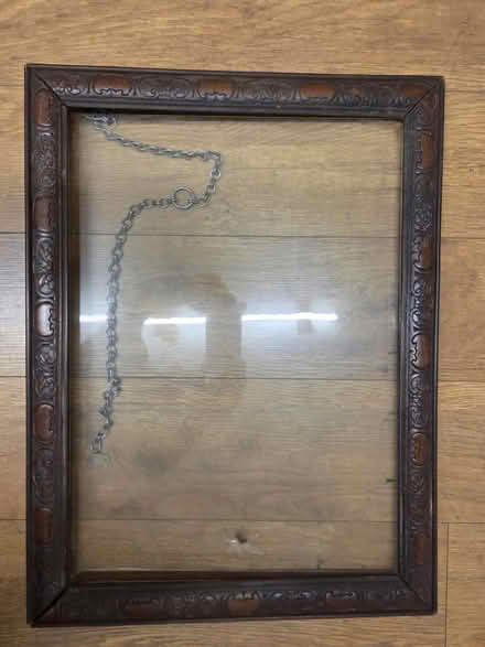 Photo of free Wooden picture frame with glass (Hertford, SG14) #1