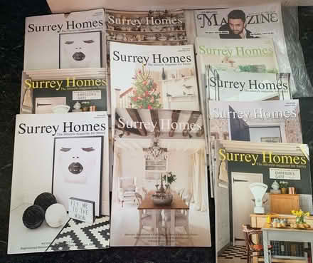 Photo of free bundle of old Surrey homes magazines (Slyfield GU1) #1