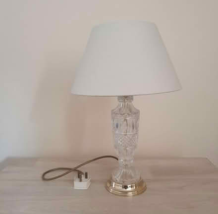 Photo of free Lovely cut glass lamp with Shade (TW7) #3