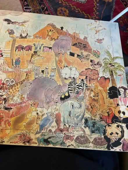 Photo of free Floor jigsaw puzzle - Noah’s Ark (CM2 6. Chelmer Village) #1