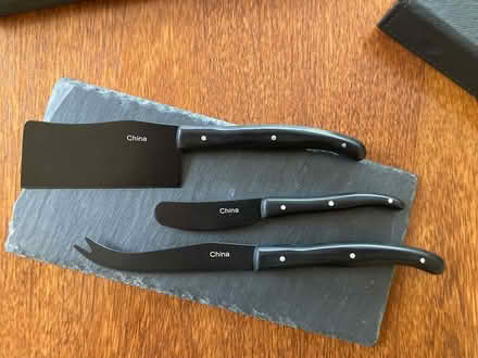 Photo of free Cheese board and knives (South Evanston) #3