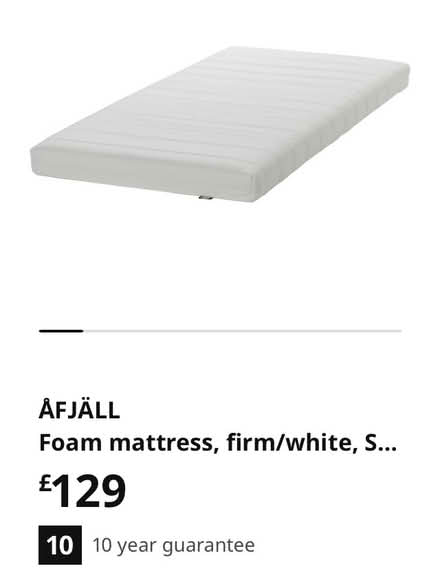 Photo of free 4 months used foam Mattress, Devets (Sw193pz) #1