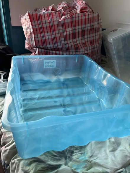 Photo of free Underbed storage boxes 3x (Maryland/Stratford E15) #2
