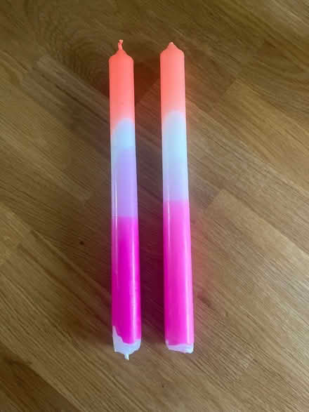 Photo of free 2 ombré candles (West Oxfordshire OX28) #1