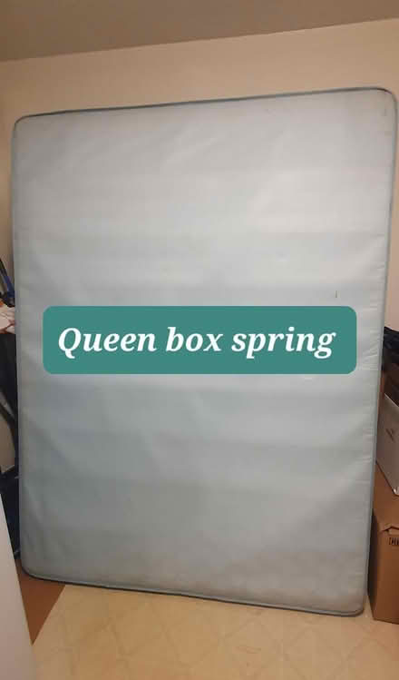 Photo of free Memory foam mattress box spring (Lowell) #3