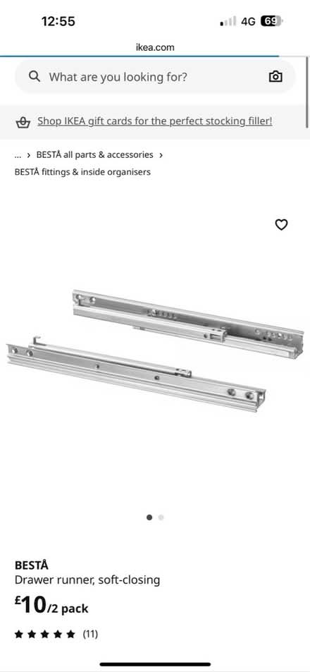 Photo of free Ikea Besta 2 units (Seven sisters N154) #3