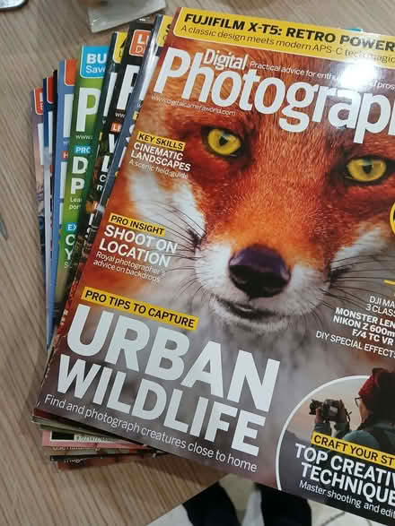 Photo of free 12 x digital photographer magazines (Woodley RG5) #1
