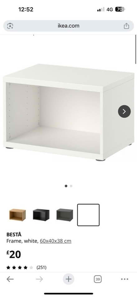 Photo of free Ikea Besta 2 units (Seven sisters N154) #2