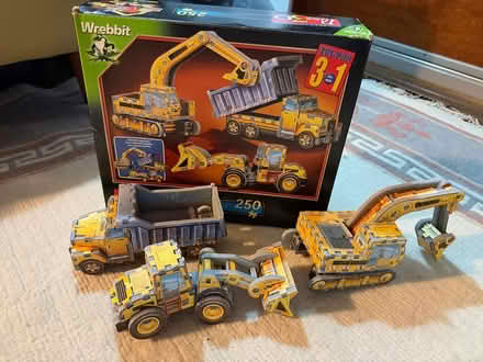 Photo of free 3D Puzzles - Constructioin vehicles (West Pleasanton) #1