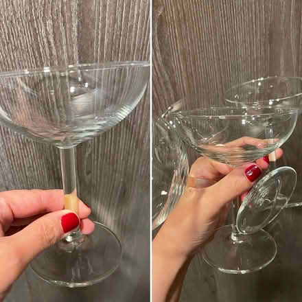 Photo of free champagne coupe glasses (Kirkland) #1