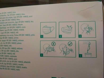 Photo of free Medical face masks 50 pcs box unope (Dublin central) #2