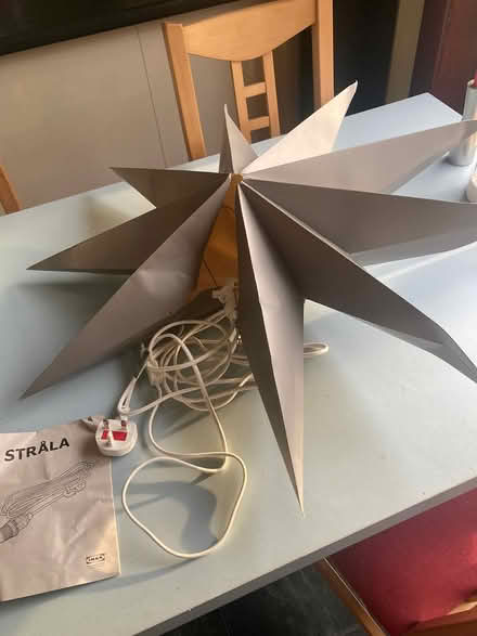 Photo of free Ikea star light decorations (Loughton IG10) #3