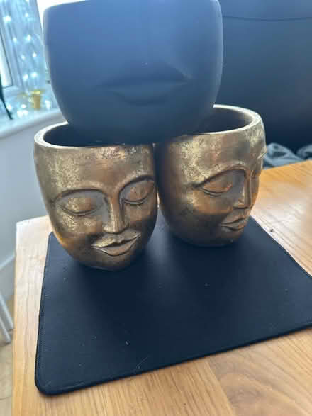 Photo of free Decorative pots x3 (Borehamwood, WD6) #1