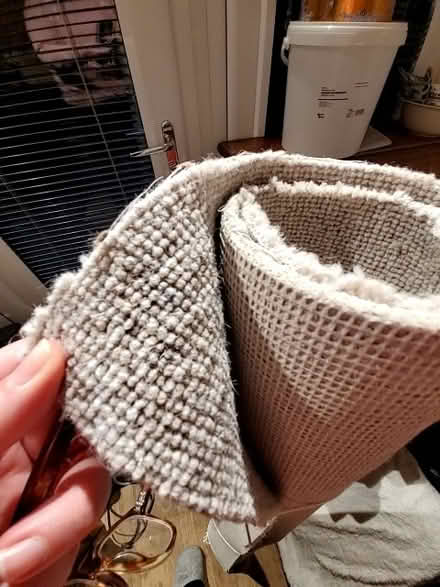 Photo of free 3 small wool carpet offcuts (East Ham E6) #2