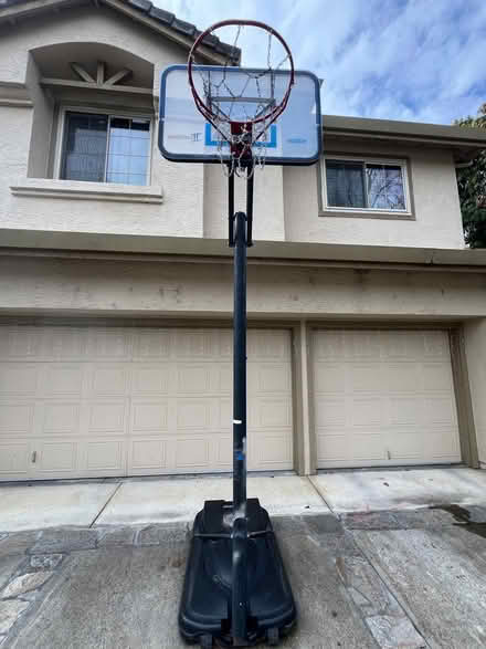 Photo of free Outdoor basketball hoop (Morgan hill) #1