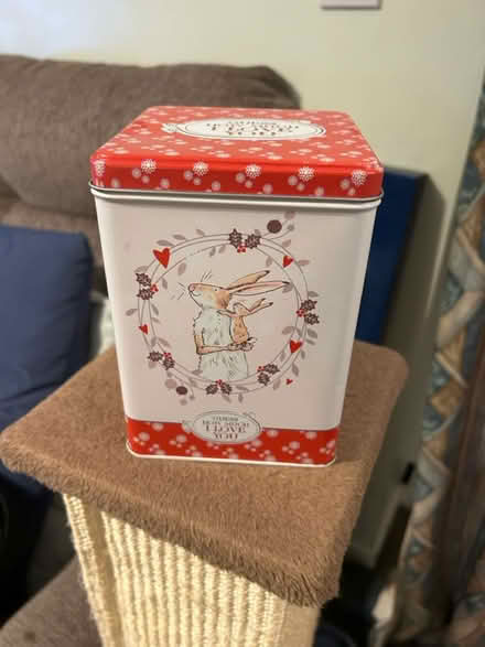 Photo of free Empty tin (Jennetts park RG12) #1