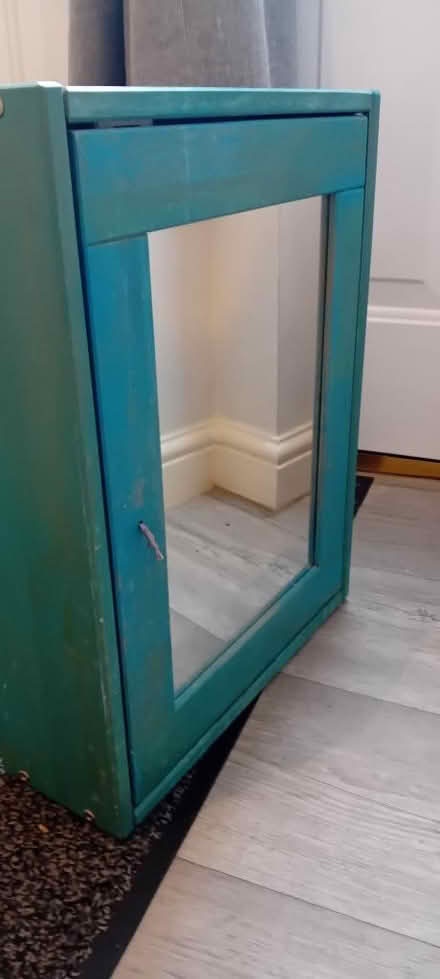 Photo of free Bathroom cabinet blue (Benhall GL51) #1