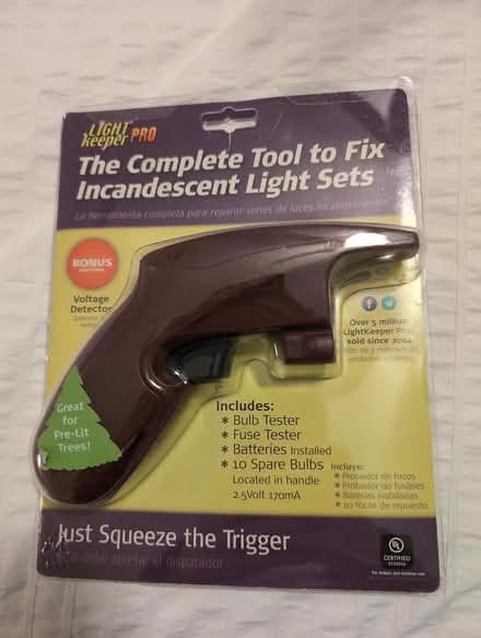 Photo of free String light repair tool (Petworth/Brightwood) #1