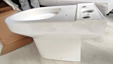Photo of free Toilet and pan (Brand new) (Shooters hill) #3