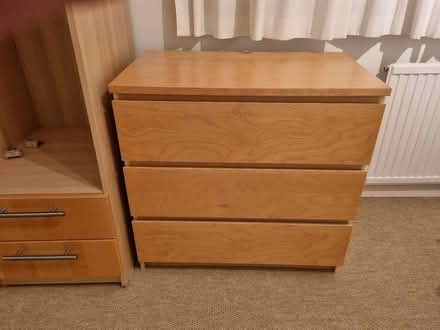 Photo of free Malm pine chest of drawers (Kippington TN13) #1