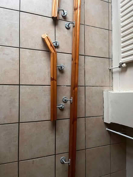 Photo of free 17ft of Handrail with brackets (Rathfarnham) #2