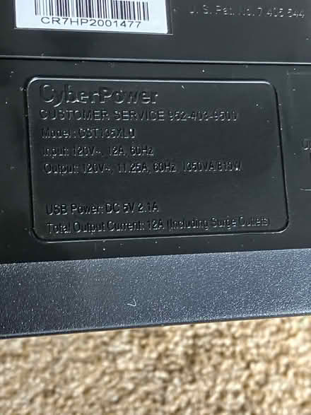 Photo of free 1350va ups (Hanover Rd & Patuxent Qtr Rd) #2