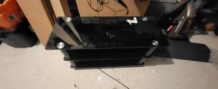 Photo of free Glass TV table (Redhouse, Swindon, SN25) #1