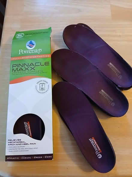 Photo of free Powerstep Arch Supports (Ball Square) #1