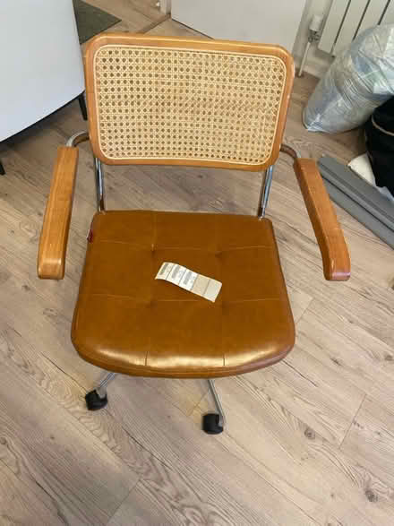 Photo of free Office chair on casters (NW6 West Hampstead) #1