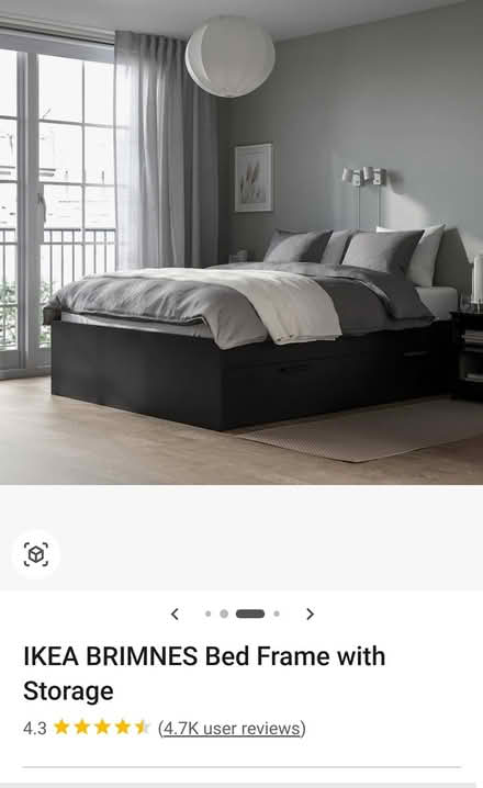 Photo of free Ikea Full size bed frame (Raritan Twsp) #1