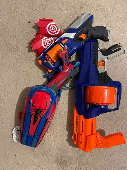 Photo of free Selection of nerf guns/ other guns and bullets (Oakridge RG21) #1