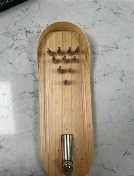 Photo of free Miniature wooden bowling alley (Sale Moor M33) #2