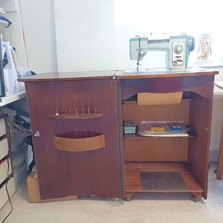 Photo of free Sewing Machine (faulty) & cabinet (Leigh SS9) #3