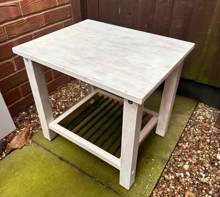 Photo of free Small ‘Distressed Look’ Side Table (Derby DE21) #1