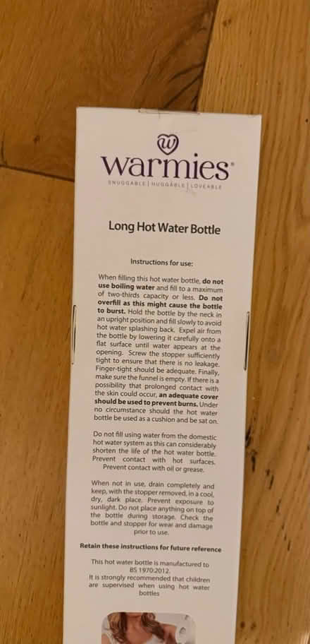 Photo of free Long hot bottle water (Sale Moor M33) #1