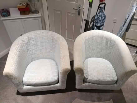 Photo of free 2 Tub chairs (Batford AL5) #1
