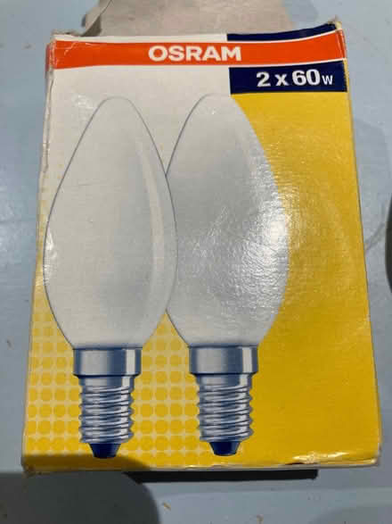 Photo of free 2 small screw fit bulbs (Loughton IG10) #2