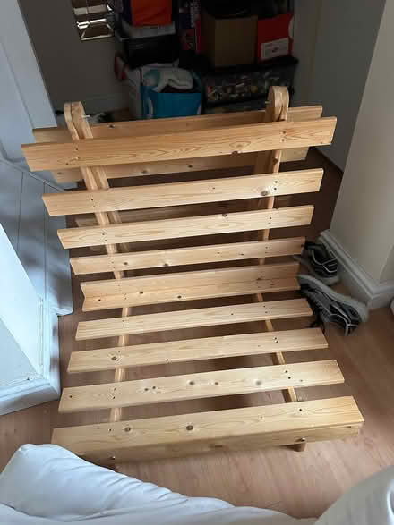 Photo of free single futon bed / chair (Low Town, Bridgnorth) #1