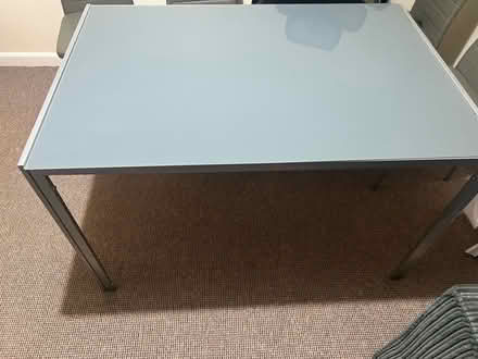 Photo of free Dinning table with 6 chairs (Hunsbury Hill) #1