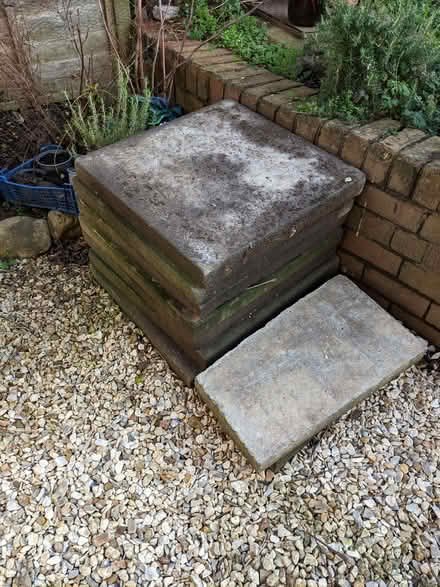 Photo of free Concrete Paving Slabs (Knaresborough HG5) #1