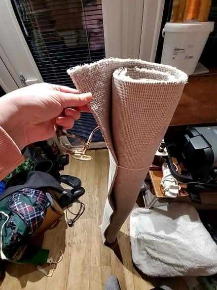 Photo of free 3 small wool carpet offcuts (East Ham E6) #1