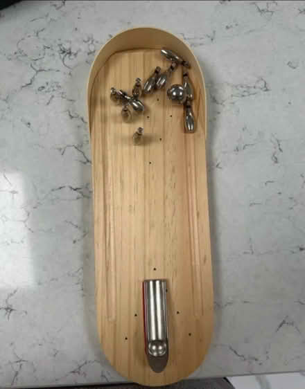Photo of free Miniature wooden bowling alley (Sale Moor M33) #3